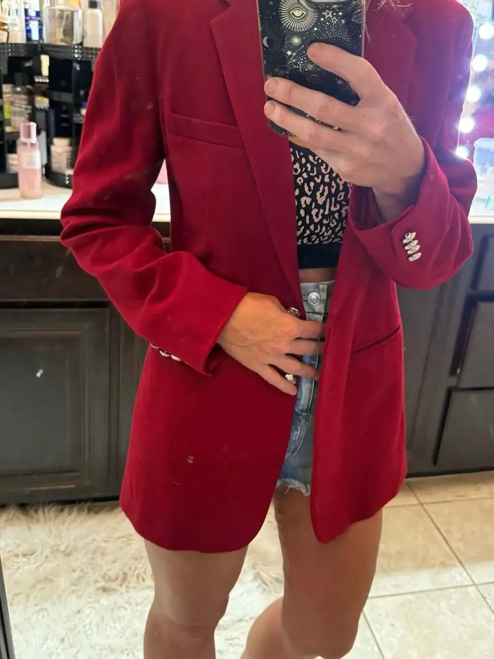 Ralph Lauren Size 6 Blazer Red
